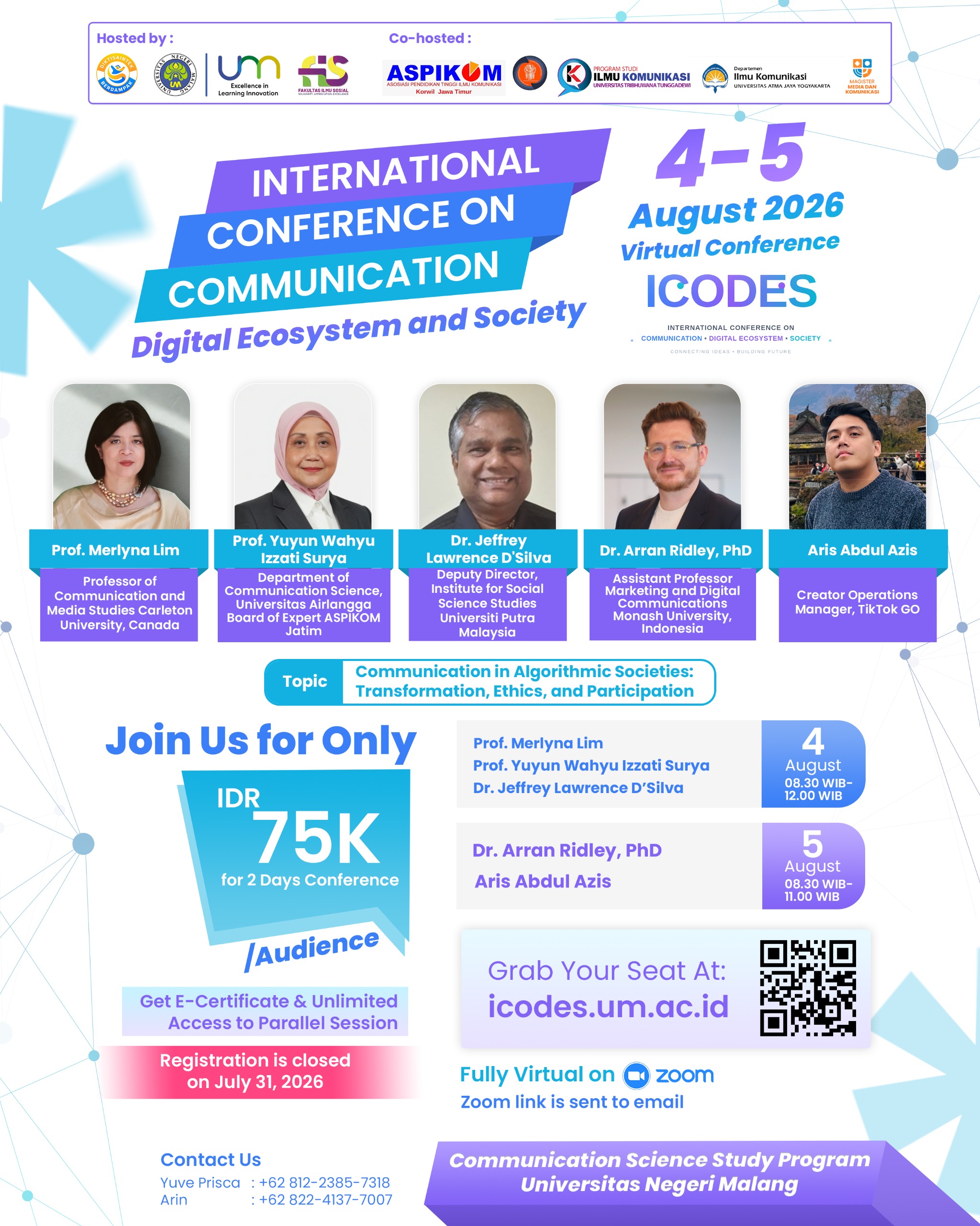 Second Conference Flyer